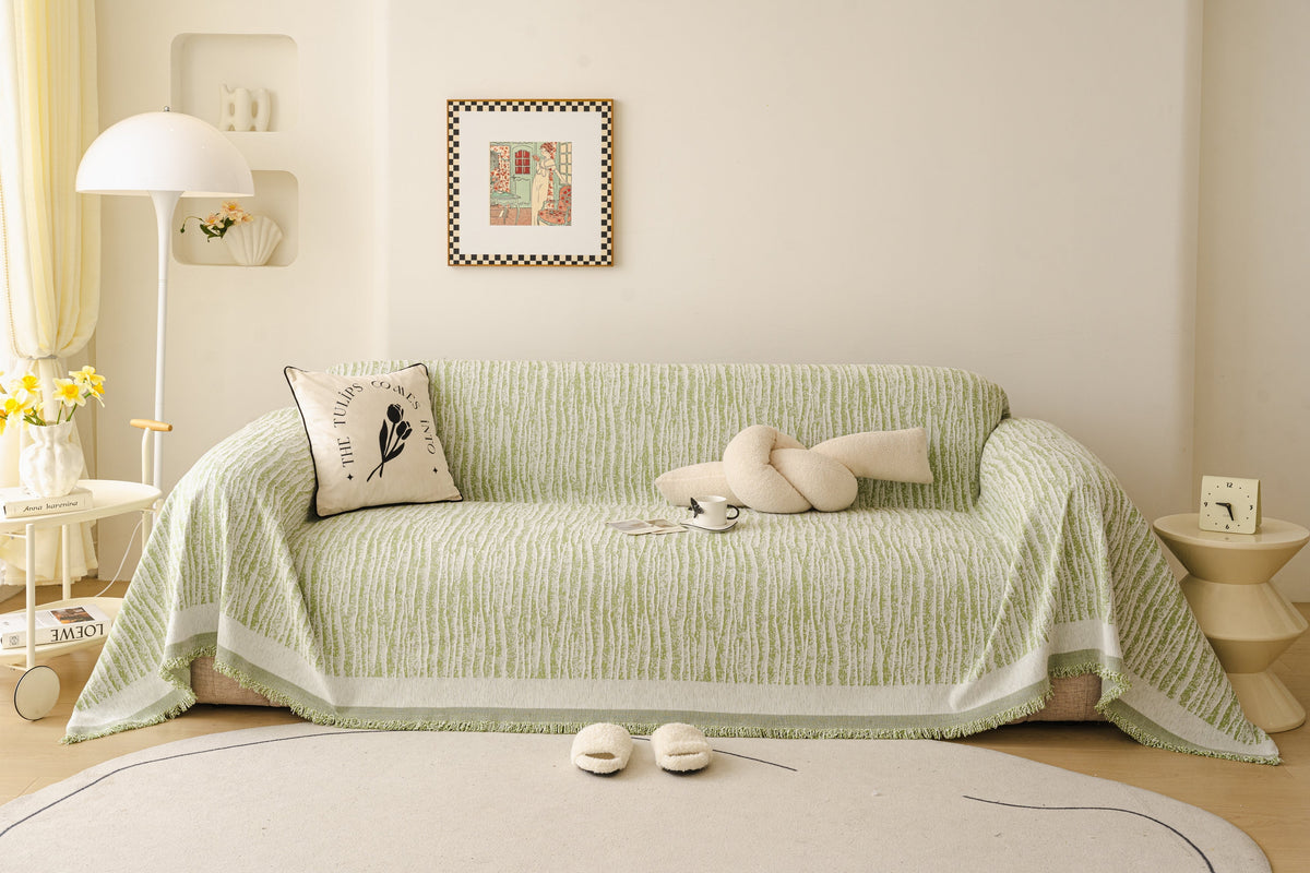 Plaid Serena · Vert (vue 6)