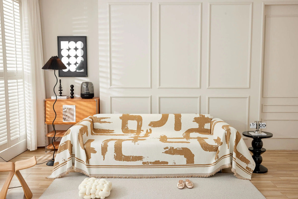 Jeté de canapé Skymoore · Kaki