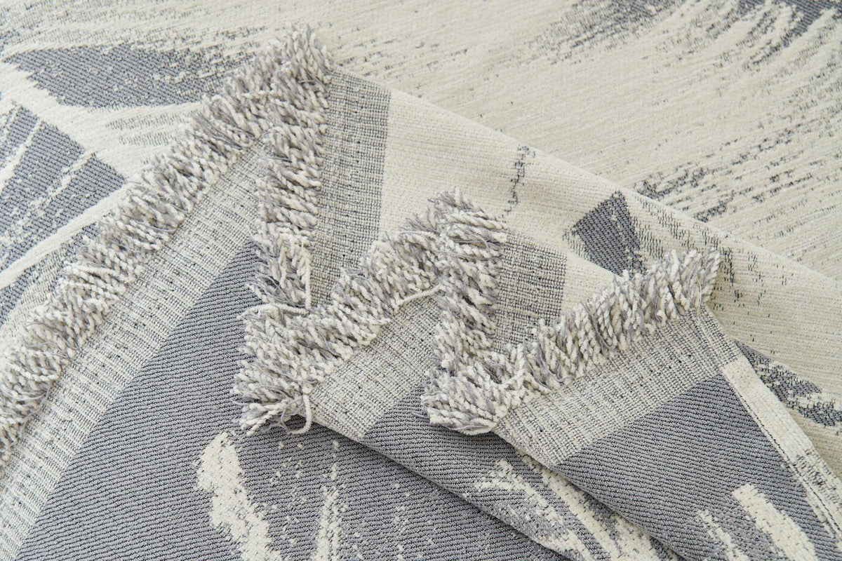 Jeté de canapé Yeluxe · Gris (vue 5)